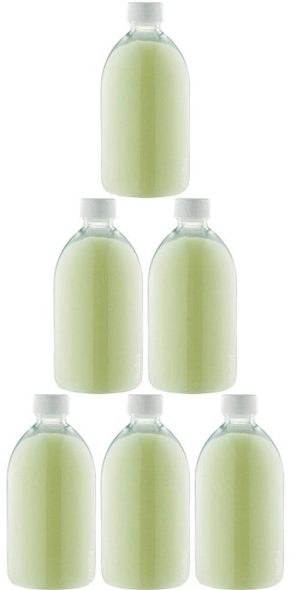 Scrubzout Zen Moment 650 gram - Fles met witte dop - set van 6 stuks - Hydraterende Lichaamsscrub