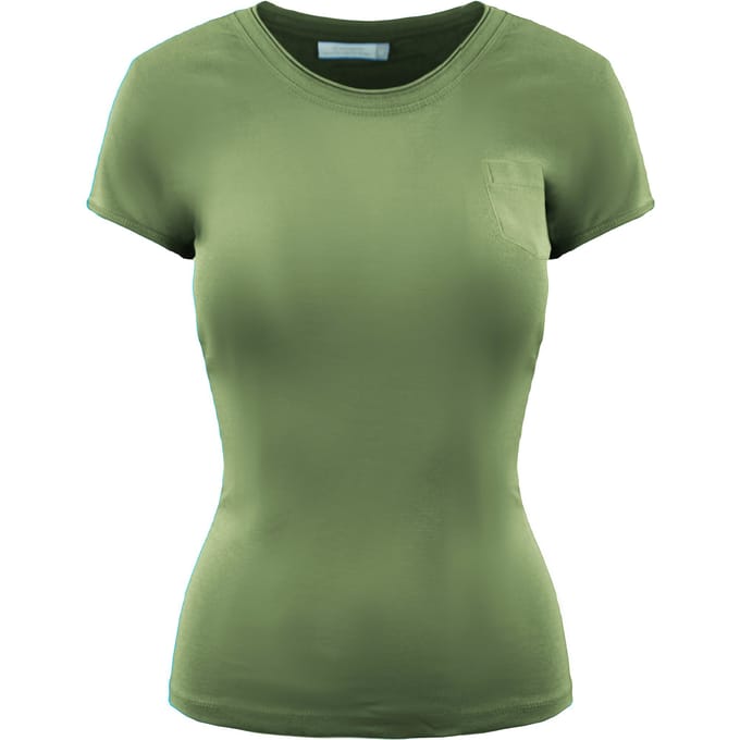 Champion Heritage Fit Dames Groen T-Shirt