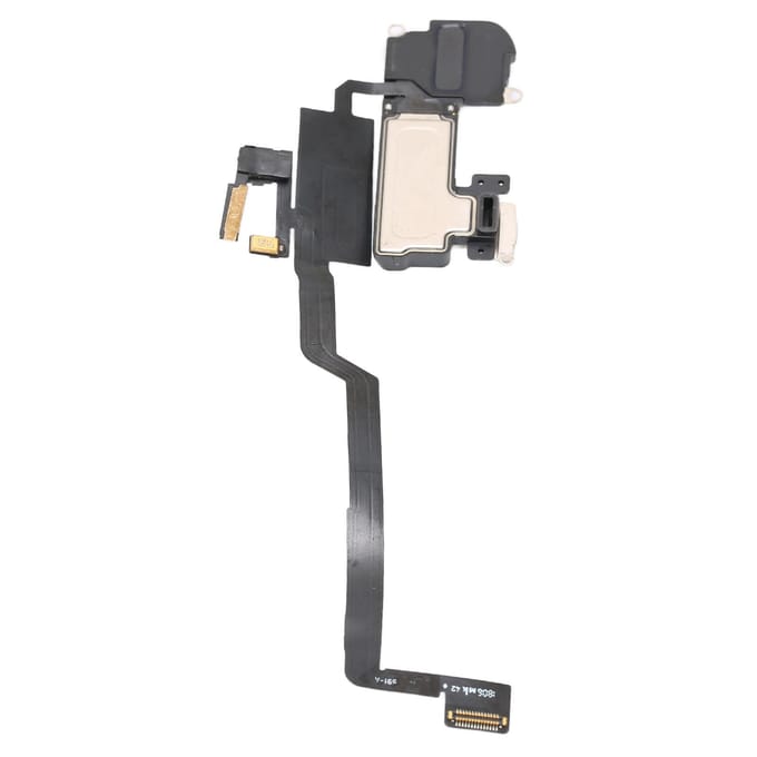 Câble flexible pour écouteur, récepteur audio, câble de haut-parleur, pièces de rechange pour iPhone X gray