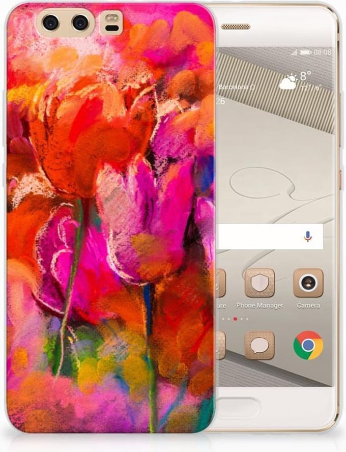 Hoesje maken Huawei P10 Plus Tulips