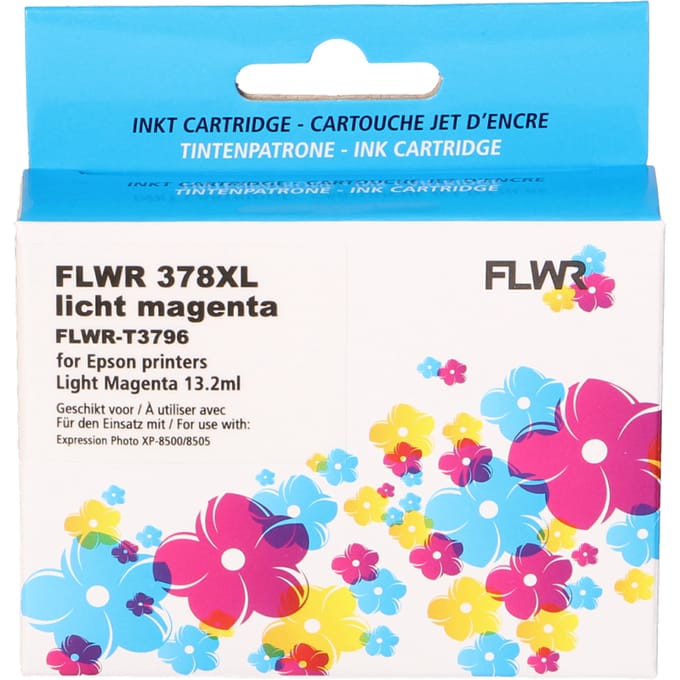 FLWR Epson 378XL licht magenta (Huismerk (compatible))