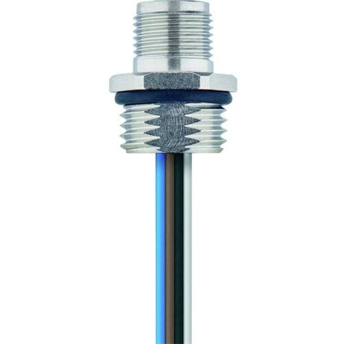 Escha 8071802 Flensstekker M16 Aantal polen (sensoren): 4 Flensstekker 0.5 m 1 stuk(s)
