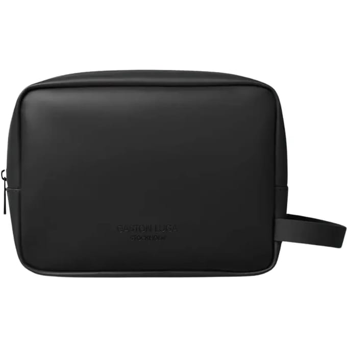 Gaston Luga Splash Toiletry Bag Black