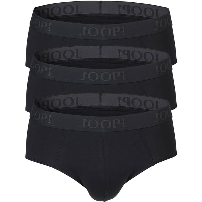 Slip met elastische band met label in een set van 3 stuks