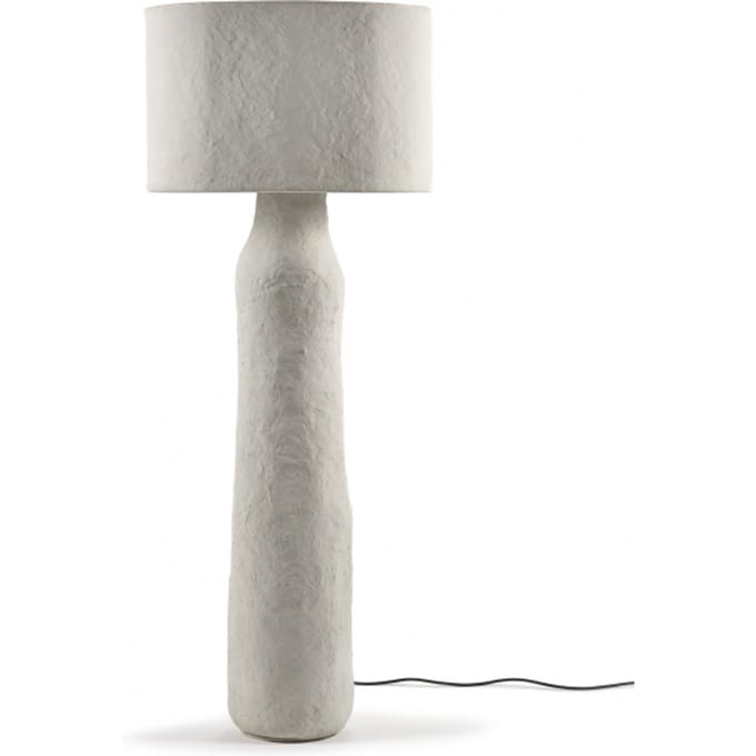 Serax Marie Michielssen White Earth papier mache vloerlamp H145cm