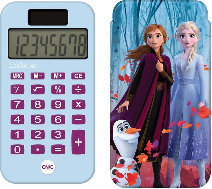 Frozen 8 Digits Pocket rekenmachine met bescherming hoes