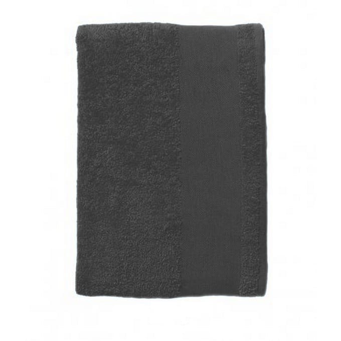 SOLS Eiland 100 Badlaken/handdoek (100 X 150cm) (Donkergrijs)