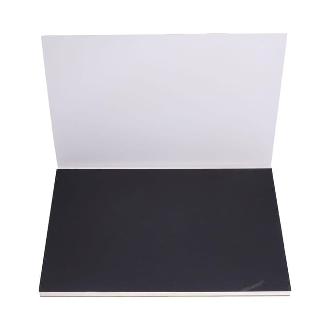 Aquarelpapier Medium Grof Korrel Snel Absorberend Water Dik Duurzaam Praktisch Schilderen gray