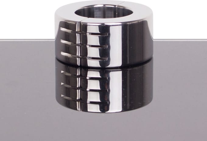 Ballstretcher RVS met groeven scharnierend 28 mm hoog Ø 35 mm