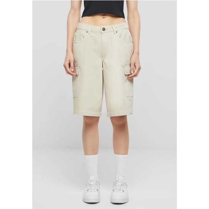 Urban Classics - Cotton Bermuda Cargo Korte broek - Taille, 29 inch - Groen