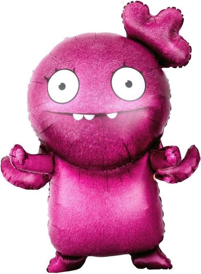 Amscan Ballon Ugly Dolls Moxy 83 X 114 Cm Folie Roze