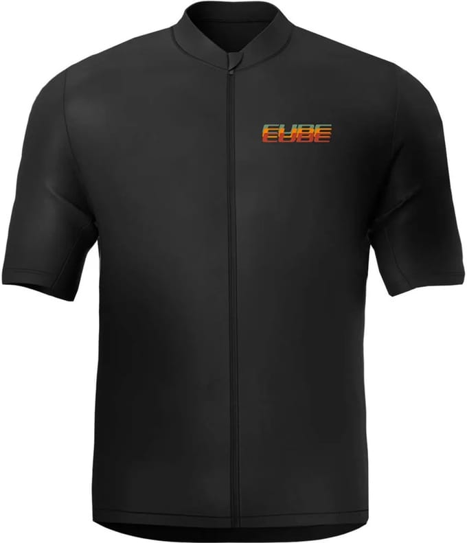 Cube Cmpt Korte Mouw Wielertrui Zwart XS Man