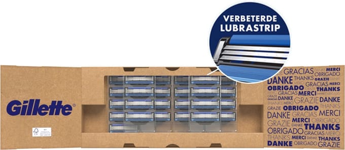Gillette Mach 3 Scheermesjes - Voordeelpak - 25 Scheermesjes