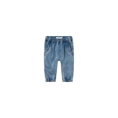 Name It baby meisjes spijkerbroek ROSE Blue Round Fit - Maat 68