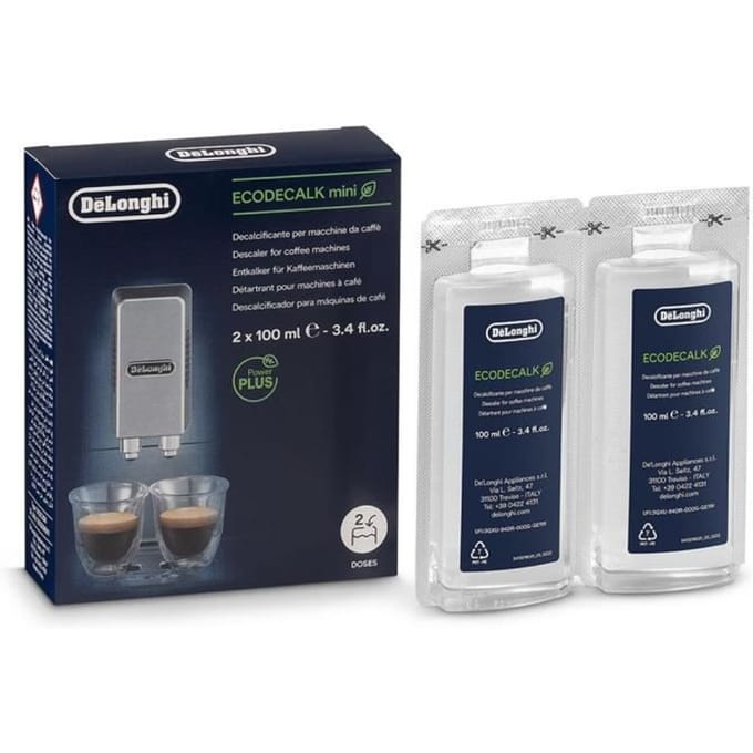 DE‘LONGHI Eco Decalk Mini DLSC200 ontkalker, 250 ml, efficiënte kalkaanslagverwijdering