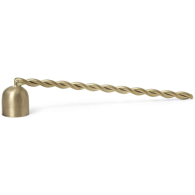 Ferm Living - Kaarsendraaier - messing - goud