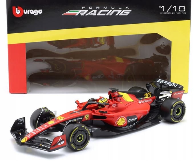 Ferrari SF-23 #16 (C.Leclerc) - 1:18 - Bburago