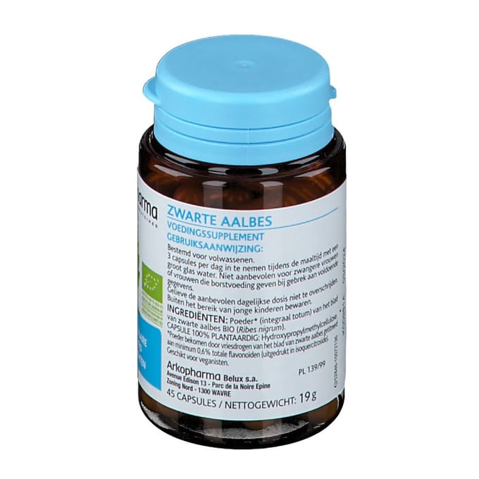 Arkocaps Zwarte Aalbes Bio 45 Capsules