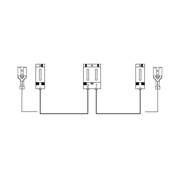 AEG kabel, verwarmingselement, electronische hoofdmodule, J6,690+640mm 1327690069