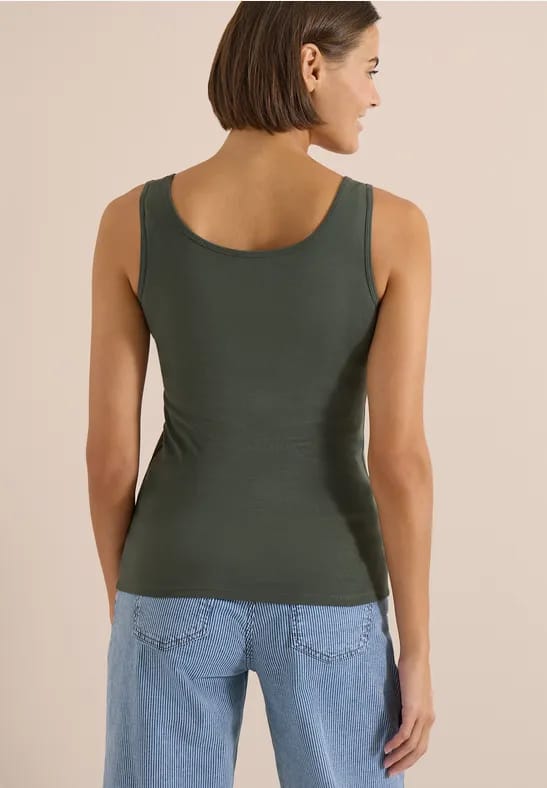 Basic top met ronde hals in een 2-pack