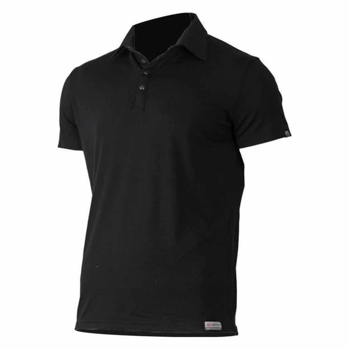 Lasting Eliot 9090 Korte Mouw Poloshirt Zwart XL Man