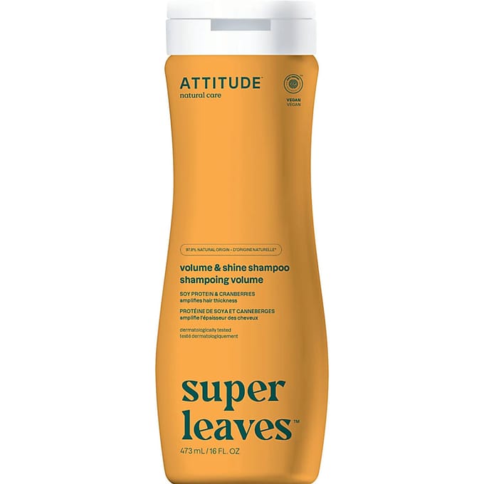 Attitude Super Leaves Natuurlijke Shampoo - Volume & Shine