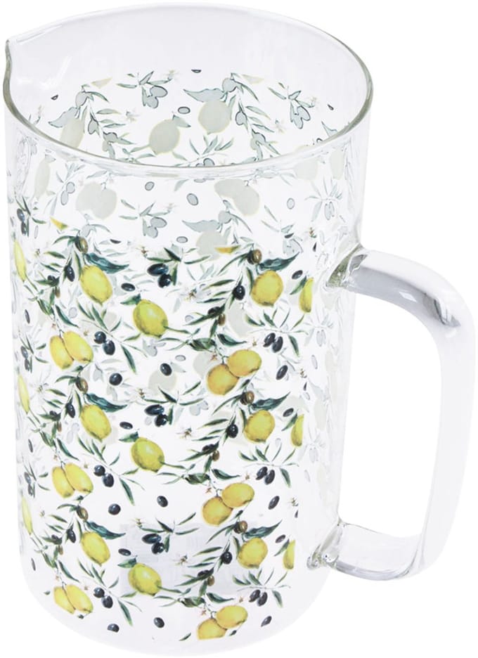 Schenkkan Citroen glas 1 liter