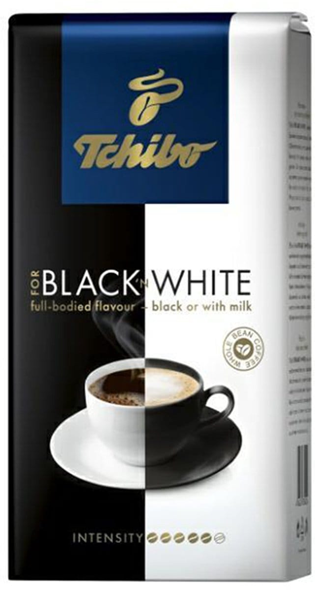 Coffee beans Tchibo Black & White, 1 kg
