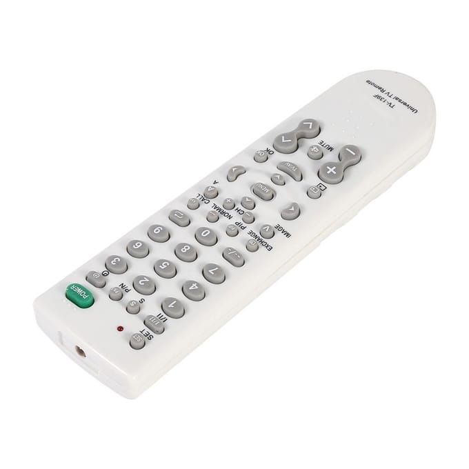 1 Stuk Universele Intelligente TV Afstandsbedieningseenheid TV-139F Vervangende Controller Wit wit