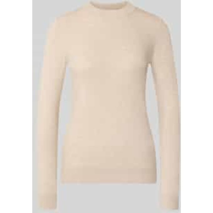 Slim Fit gebreide pullover met elastische boordjes