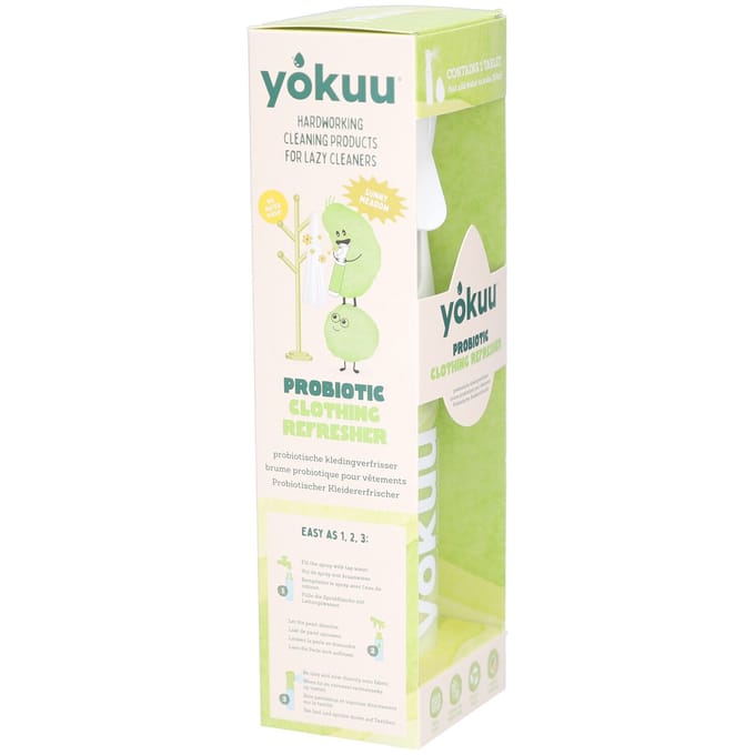 Yokuu Probiotische kledingopfrisser startkit parel+spray 1 Stuks