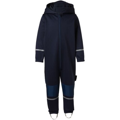 LUPILU Kinder softshell regenpak (Marineblauw, 74/80)