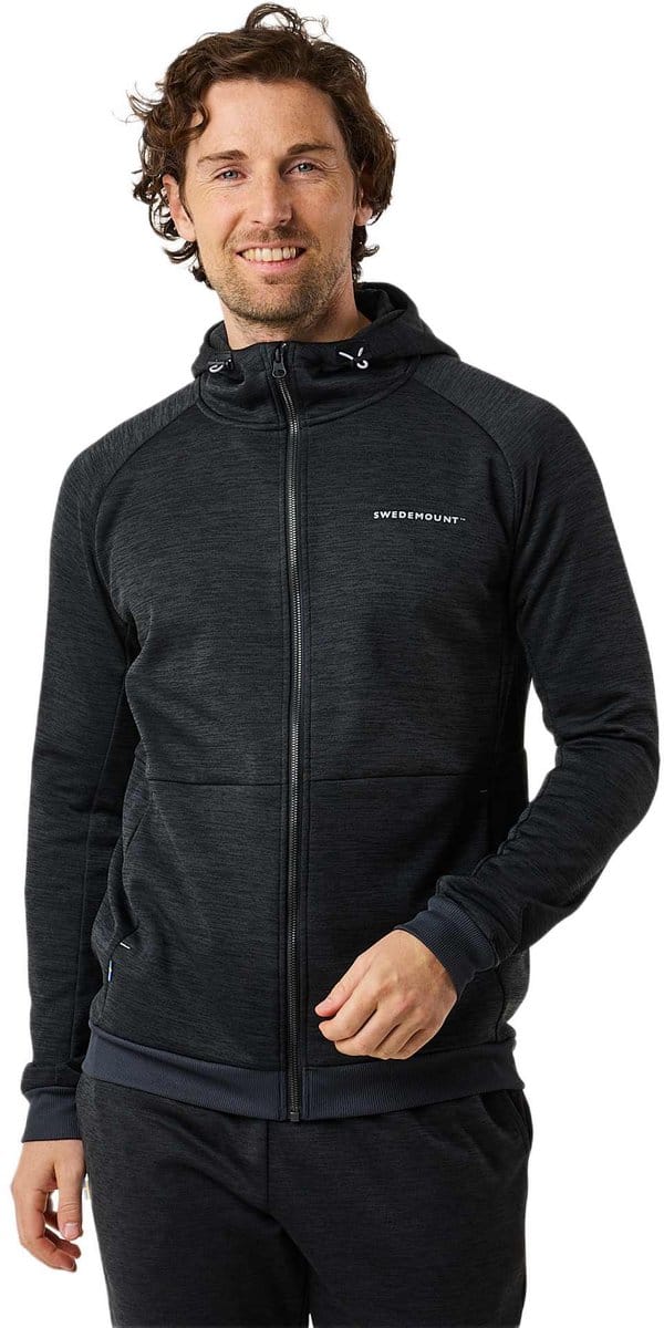 Swedemount Training Logo Zip Hood II SWEAT TRA – Trainingssweater heren – Maat M