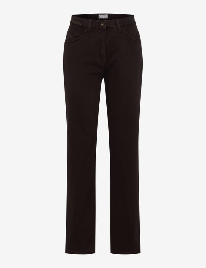 Raphaela by Brax Dames Jeans  Style CORRY, donkerbruin, maat 46