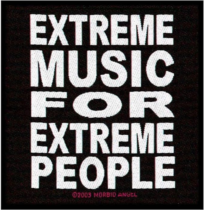 Morbid Angel - Extreme Music Patch - Zwart