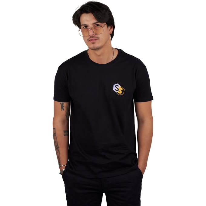 Korte mouw t-shirt met ronde hals Born To Be SPRBCA-2202 man