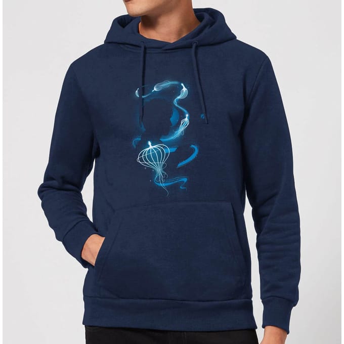 Fantastic Beasts Newt Silhouette hoodie - Navy - M