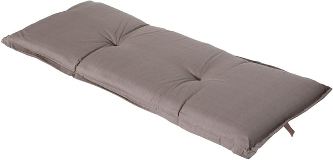Madison Bankkussen - Basic taupe - 180x48 - Bruin