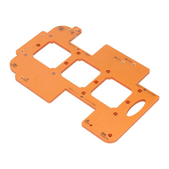 Schakelaar Stopcontact Onderdoos Sjabloon 7x7cm Gat Multifunctioneel R20 R25 R30 Hoekradius Sjabloon