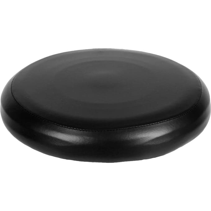 Ronde Elastische PU Leer Krukhoes Synthetische Barkruk Stoelhoes Slipcover Eetkamerstoel zwart