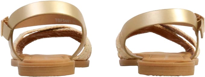 Sandalen met riem en gesp
