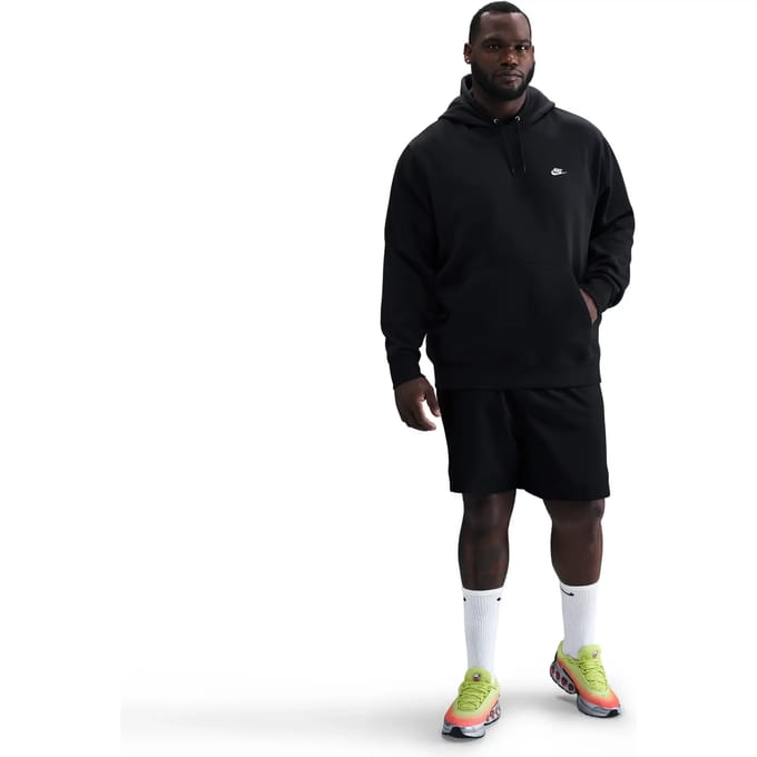 Nike Club Pullover Fleece Hoody Zwart K010