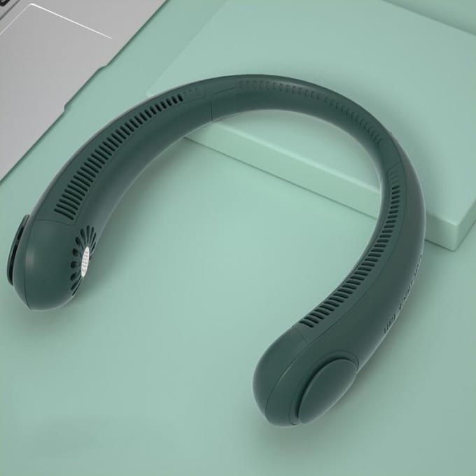 Draagbare bladloze nekventilator Handsfree miniventilatoren Oplaadbare USB-ventilatoren Hangende nekventilator Draagbare bladloze airconditioningkoeler