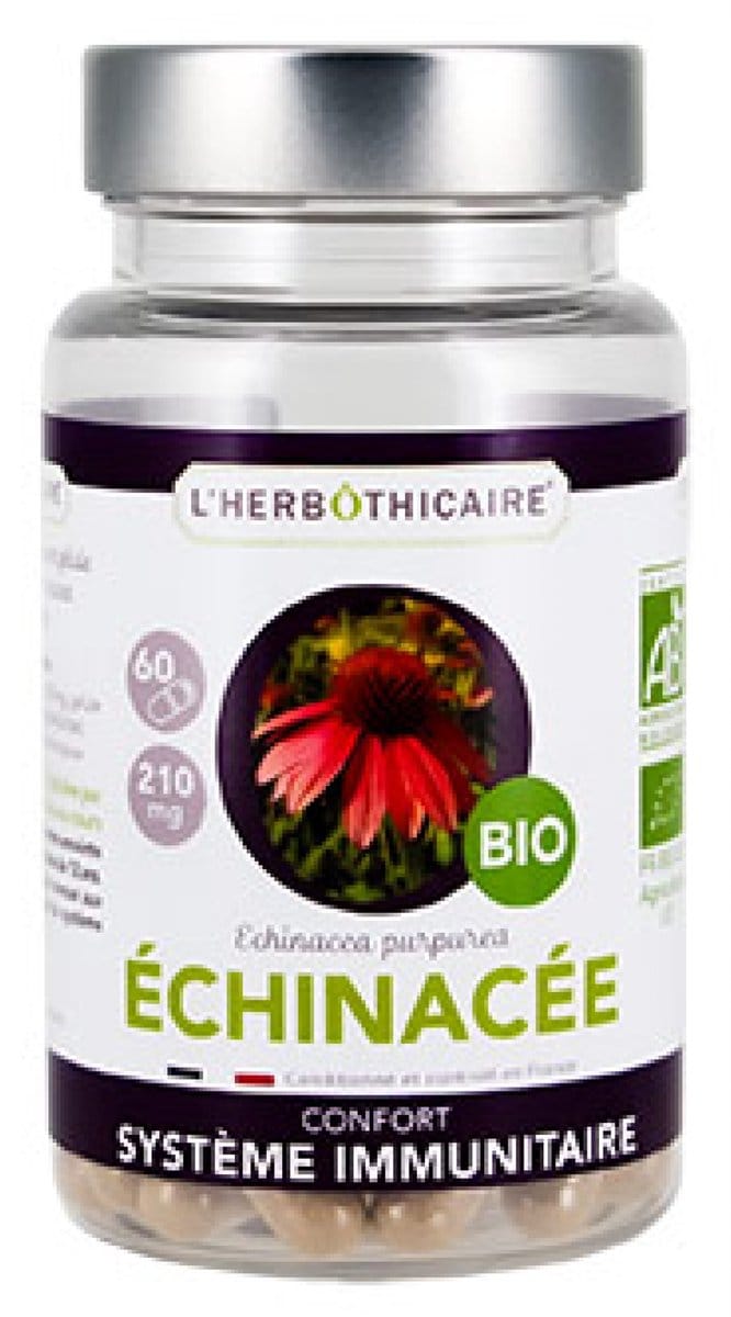 L'Herbôthicaire Biologische Echinacea 60 Capsules
