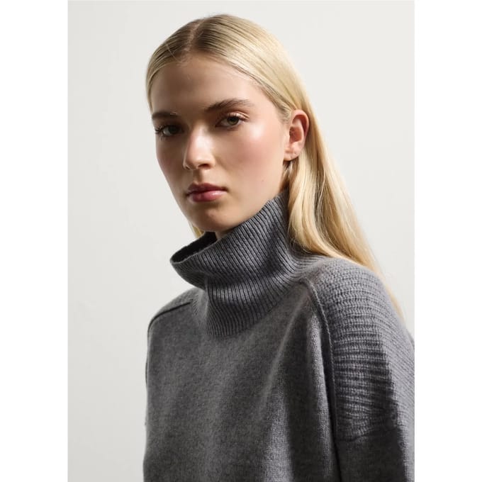 Oversized Wolmengsel Pull Dames Stefanel