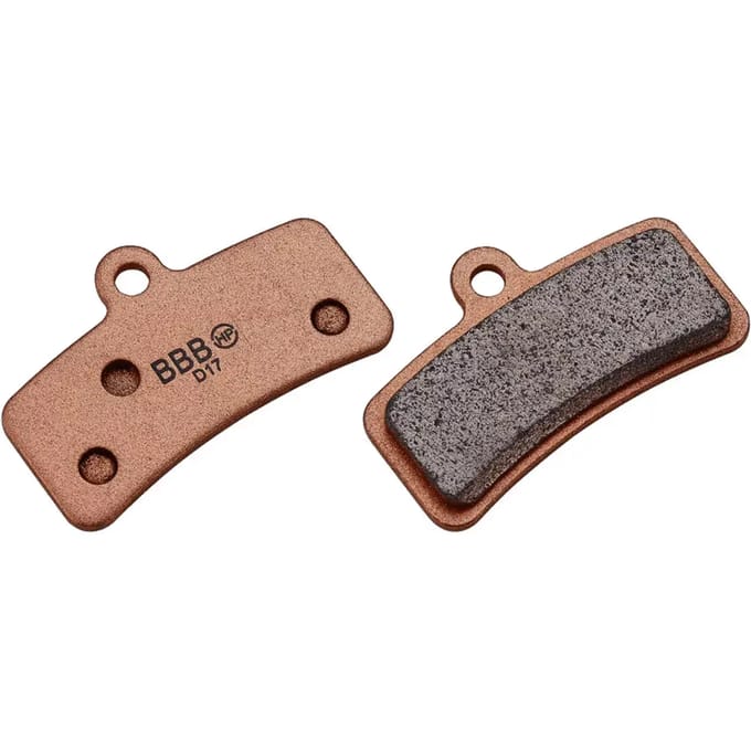 BBB Cycling Remblokjes Fiets - DiscStop Sintered - Schijfremblokken - Compatibel met Shimano Schijfremmen - Koper - BBS-55S