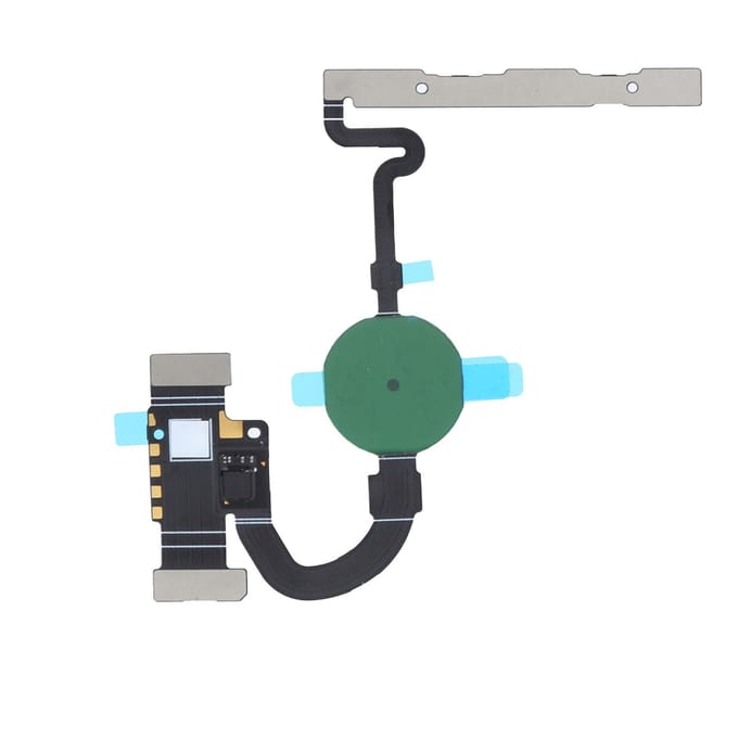Homeknop Terug Vingerafdruk Aan/Uit Volume Sensor Flexkabel voor Google Pixel 5 gray