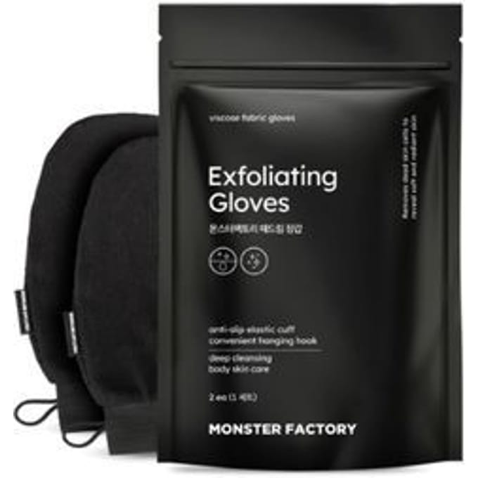 MONSTER FACTORY - Exfoliating Gloves 1 pair
