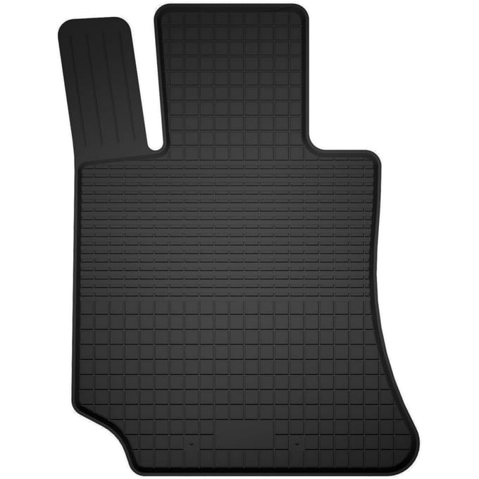 Wielganizator BasicProtect - Rubber Autobestuurdersmat - Mercedes GLK X204 (2008-2015) - Zwart - Antislip