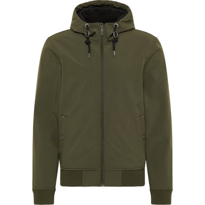 Mo softshell blouson Heren donkere olijf